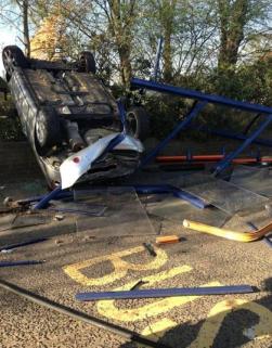 Perry Barr Fire Station Bus Crash