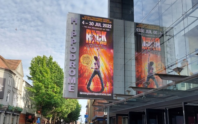 We Will Rock You — Birmingham Hippodrome — 11 July 2022 